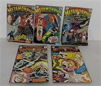 Five DC Metamorpho comics