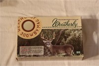 Weatherby .300 WBY Magnum Ultra High Velocity -