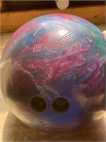 Maxim Ebonite Bowling Ball with bag