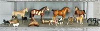 17 Pc Horses Breyer & More