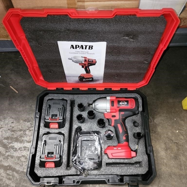APATB Cordless Impact Wrench  1/2 inch