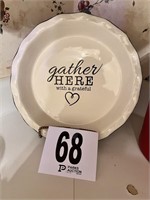 Pottery Pie Plate