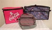 Coke Cooler, Camera Case, Travel Bag w/Velcro