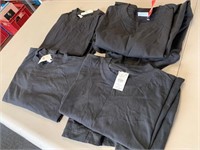 New Black T Shirts X4 Size L