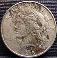 1928-S Peace Silver Dollar - Key Date