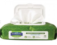 FitRight Aloe Personal Cleansing Wipes