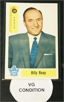 1958 Parkhurst #25 Billy Reay Hockey Card