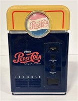 Pepsi Cola Coin Bank 1998 missing back cover
