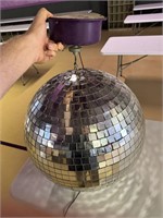 Corded Spinning Disco Ball