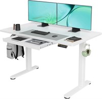 Standing Desk with Drawers, Electric