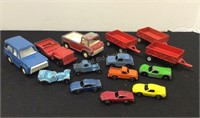 Tootsietoy Die Cast Cars & Wagons, 14 pieces