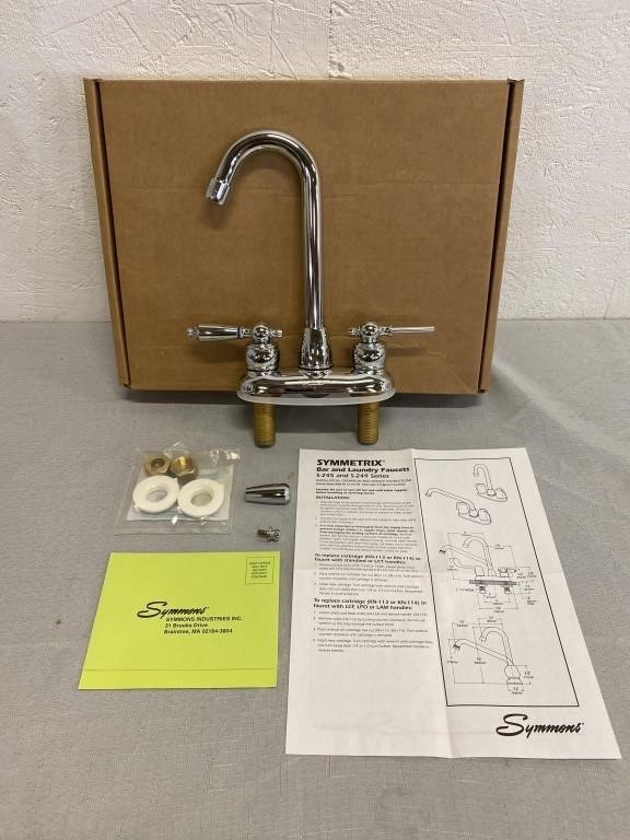 New Symmetrix Bar & Laundry Faucet