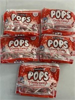 (5) Bags of Tootsie Roll Candy Cane Pops
