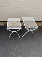 (2) Patio Side Tables