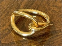 Hermes Designer Scarf Ring