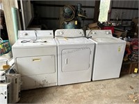 2 - Dryers, Washer & Combo Machine