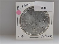 1oz .999 Silver Buffalo Round