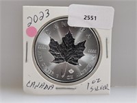 1oz .999 Silver Canada Maple Leaf