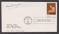 Sir Alec Guiness Autograph on US First Day Cover w