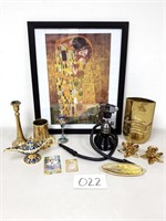 Brass Decor, Hookah, Print, Genie Lamp (No Ship)