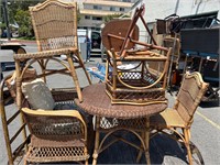 Rattan Patio Chairs and Tables