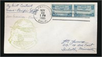 USA #C20 FIRST DAY COVER USED VF