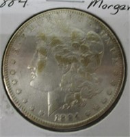 1884 Morgan Dollar