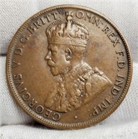 1919 Australia Large Copper Coin