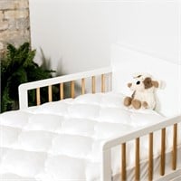 ExceptionalSheets Toddler Mattress Pad  Fitted