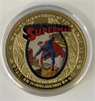2013 Superman $75 Gold Coin The Early Years