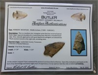 Arrowhead w/Butler Certificate