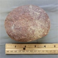 4 1/2" round stone artifact