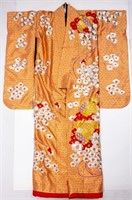 EXCEPTIONAL HAND STITCHED JAPANESE KIMONO