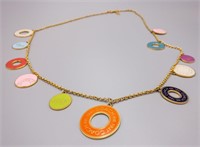 COACH GOLD PLATED NECKLACE