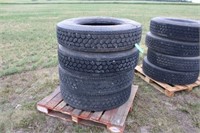 4 Goodyear 285/75R 245 Recapped tires