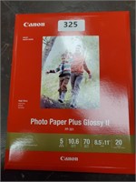 Photo paper plus glossy 20 sheets