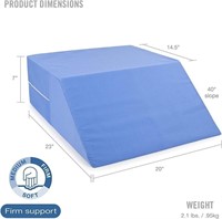 DMI Ortho Bed Wedge Pillow  8x20x24