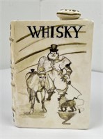 Mexican Pottery Whisky Bottle Flask Book