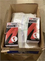Two new Zip Wall brand heavy duty construction