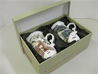 Teahouse Geisha 2 Mug Set In Box - 5"
