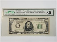 1934 $500 Reserve Note FR-2201B PMG VF30