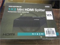 1 X 2 MINI HDMI SPLITTER BY MONOPRICE