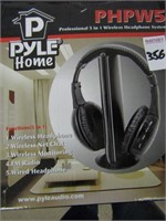 PYLE HOME PHPW5- 5 IN 1 WIRELESS HEADPHONE