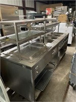 Commercial Steam Table and Cold Food Display