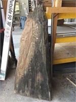 5’4” long slab of Cypress, 20-24” wide