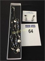 Latasia Necklace & Earrings Set