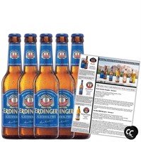 Erdinger Alkoholfrei Non Alcoholic Beer 5 Pack