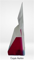 Michael Plaminek Abstract Modern Acrylic Sculpture