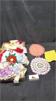 Handmade Doilies and hotpads