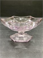 Vintage Pedestal Glass Bowl